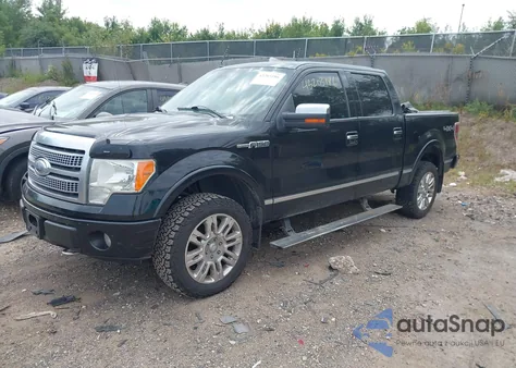 2009 Ford F150 Supercrew из США, поврежденный, VIN 1FTPW14V39FA62186